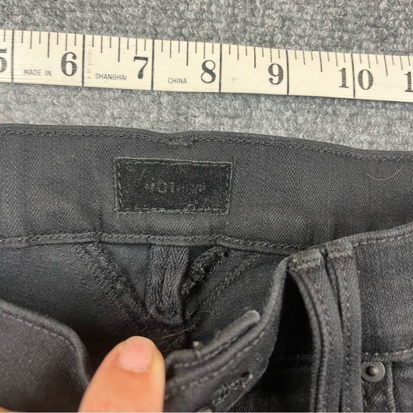 MOTHER Women’s The Diamond Swooner Wash: Not Guilty Black skinny Jeans size 30 - Picture 7 of 13